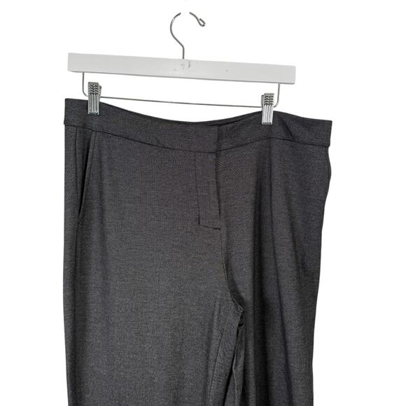 J Jill Wearever Collection Trousers Wide Leg Pants Black Cream NEW Womens Medium - Picture 2 of 7